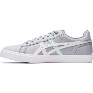 asics women's classic ct shoes, 5, piedmont grey/white