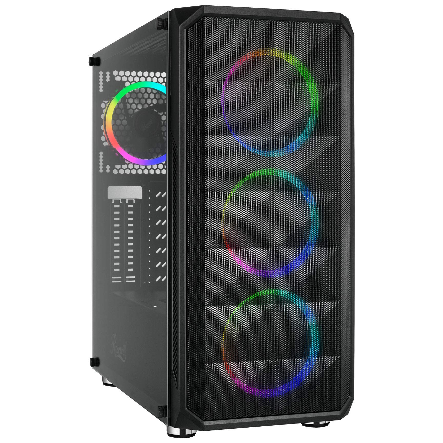 Centaurus Andromeda AX - AMD Ryzen 9 7900X 12-Core 5.4GHz TB, 64GB DDR5, Radeon RX 7900 XT 20GB, 2TB NVMe SSD, Windows 11 Pro, WiFi. Tempered Glass, RGB LEDs. Custom Gaming Computer