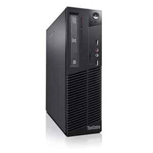 lenovo thinkcentre m79 sff business desktop computer, amd a8-6500b up to 4.1ghz, 12g ddr3, 2t, dvd, wifi, bt 4.0, usb 3.0, vga, dp, win 10 64-bit supports english/french/spanish(a8)(renewed)