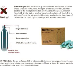 Market Knox Nitroknox Nitro Cold Brew Dispenser Kit (x10 N2 Chargers Included)