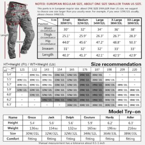 IDOGEAR G3 Combat Pants Multi-camo Men Pants with Knee Pads Tactical Camo Trousers (Multi-camo Black, 34W x 32L)