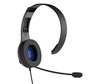 PDP LVL30 Wired Headset with Single-Sided One Ear Headphone for Playstation (PS4 / PS5) - PC, Mac Compatible - Noise-Cancelling Mic - Lightweight, Gaming, Great for School and Remote Work - Black