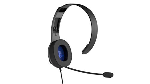 PDP LVL30 Wired Headset with Single-Sided One Ear Headphone for Playstation (PS4 / PS5) - PC, Mac Compatible - Noise-Cancelling Mic - Lightweight, Gaming, Great for School and Remote Work - Black