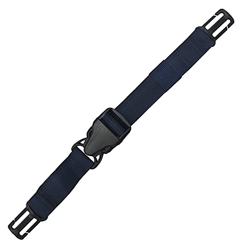 Amlrt HDHYK Backpack Chest Strap- Nylon -Suitable for Webbing on The Backpack up to1in. Dark Blue