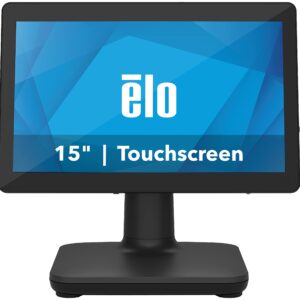 Elo EloPOS 15" Point of Sale System, 15-inch Touchscreen with i5, Win 10, 8GB RAM, 128GB SSD, and Stand with Connection Hub