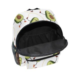Tarity Cute Avocado Toddler Backpack Kids Preschool Nursery Kindergarten School Bag Children Travel Bag Bookbags Daypack For Boys Girls