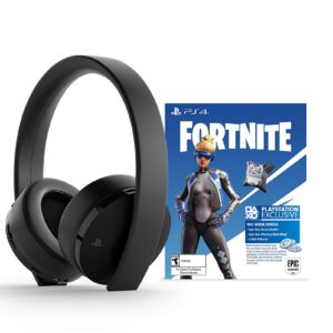 PlayStation Gold Wireless Headset Fortnite - PlayStation 4