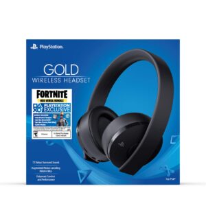 PlayStation Gold Wireless Headset Fortnite - PlayStation 4