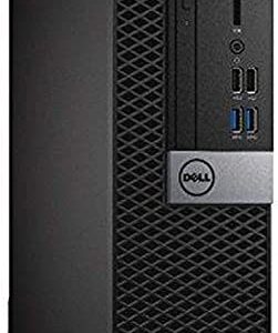 Dell Optiplex 5050 -SFF, Intel Core i7-7700 3.6GHz, 8GB RAM, 480GB Solid State Drive, Windows 10 Pro 64bit (Renewed)