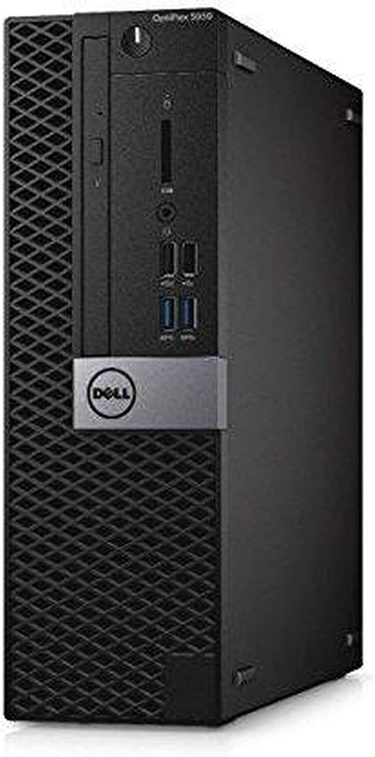 Dell Optiplex 5050 -SFF, Intel Core i7-7700 3.6GHz, 8GB RAM, 480GB Solid State Drive, Windows 10 Pro 64bit (Renewed)