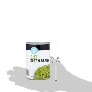 Amazon Brand - Happy Belly Cut Green Beans, 15 ounce (Pack of 1)