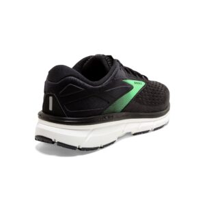 Brooks Women's Dyad 11 Running Shoe - Black/Ebony/Green - 10 X-Wide