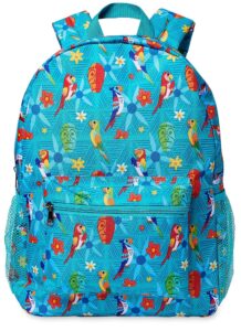 disney enchanted tiki room backpack 17 inch