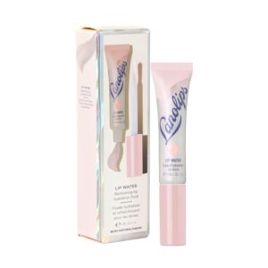 lanolips lanolin lip water - hydrating lip tint serum with hyaluronic acid and shimmer tints for a hydrated lip glow - lip moisturizer for dry, cracked lips (10ml / 0.34 fl oz)