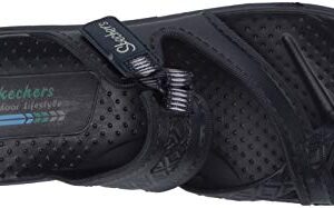 Skechers Women's Foamies Reggae-Clearwater, Navy, 10