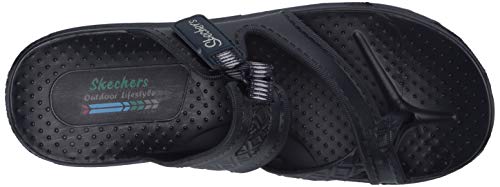 Skechers Women's Foamies Reggae-Clearwater, Navy, 10