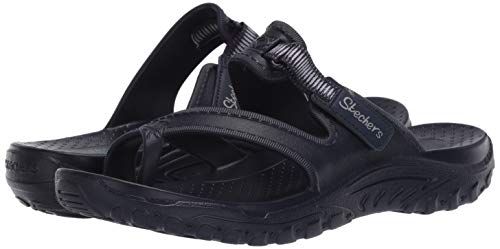 Skechers Women's Foamies Reggae-Clearwater, Navy, 10