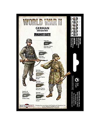 Model Color WWII German Infantry