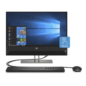 HP Pavilion 24 Desktop 512GB SSD 32GB RAM Extreme (Intel Core i7-9700K Processor 3.60GHz Turbo to 4.90GHz, 32 GB RAM, 512 GB SSD, 24" Touchscreen FullHD, Win 10) PC Computer All-in-One