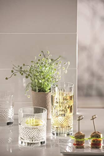 Goblet, White Wine Crystal Glass, Water Glass, Stemmed Glasses, Set of 6 Goblets, 8 oz, Beautifully Designed, by Barski, Made in Europe