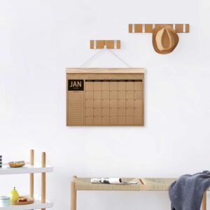 Calendar 2024-2025 - Wall Calendar Runs from Jan 2024 to Jun 2025, 18 Monthly Calendar Planner, Desk Calendar with Thick Kraft Paper for Home Office Organizing & Planning (16.5"x12.2") - Norjews