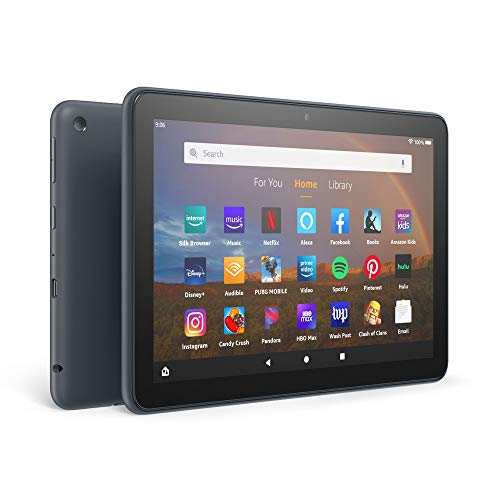 Fire HD 8 Plus tablet, HD display, 64 GB, (2020 release), our best 8" tablet for portable entertainment, Slate, without lockscreen ads