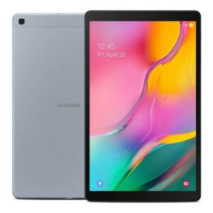 samsung galaxy tab a 10.1 128 gb wifi tablet silver (2019) (renewed)