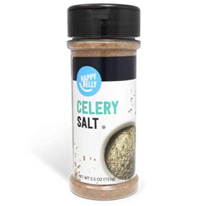 amazon brand - happy belly celery salt, 5.5 ounce (pack of 1)