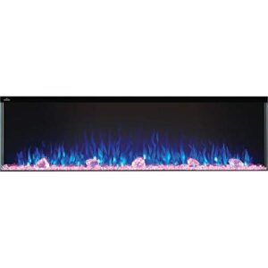 Napoleon Trivista Primus 60 inch Wall Mount Electric Fireplace - Black, NEFB60H-3SV