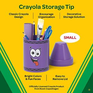 Room Copenhagen Colorful Tip Character Storage Box, Creative Container for Kids Arts and Crafts Supplies, Stationeries, Small Toys and Keepsakes - Violet (Purple), Kids 3.5 Years and Up, (20062587)