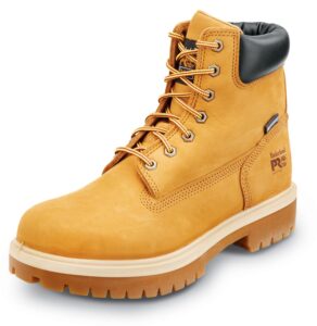 timberland pro 6in direct attach men's, wheat, soft toe, maxtrax slip resistant, wp/insulated boot (10.5 w)