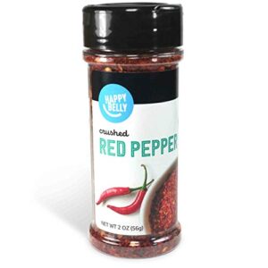 amazon brand - happy belly red pepper crushed, 2 ounce (pack of 1)