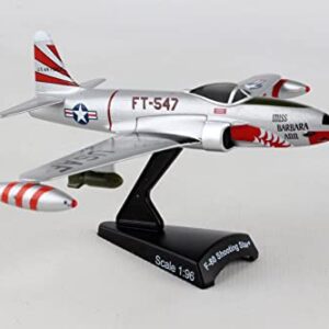 Daron Postage Stamp F-80 Shooting Star Evil Eye Fleagle/Miss Barbara Ann 1/96 Scale, Silver