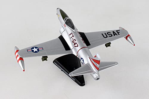 Daron Postage Stamp F-80 Shooting Star Evil Eye Fleagle/Miss Barbara Ann 1/96 Scale, Silver