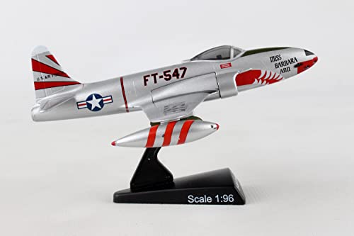 Daron Postage Stamp F-80 Shooting Star Evil Eye Fleagle/Miss Barbara Ann 1/96 Scale, Silver