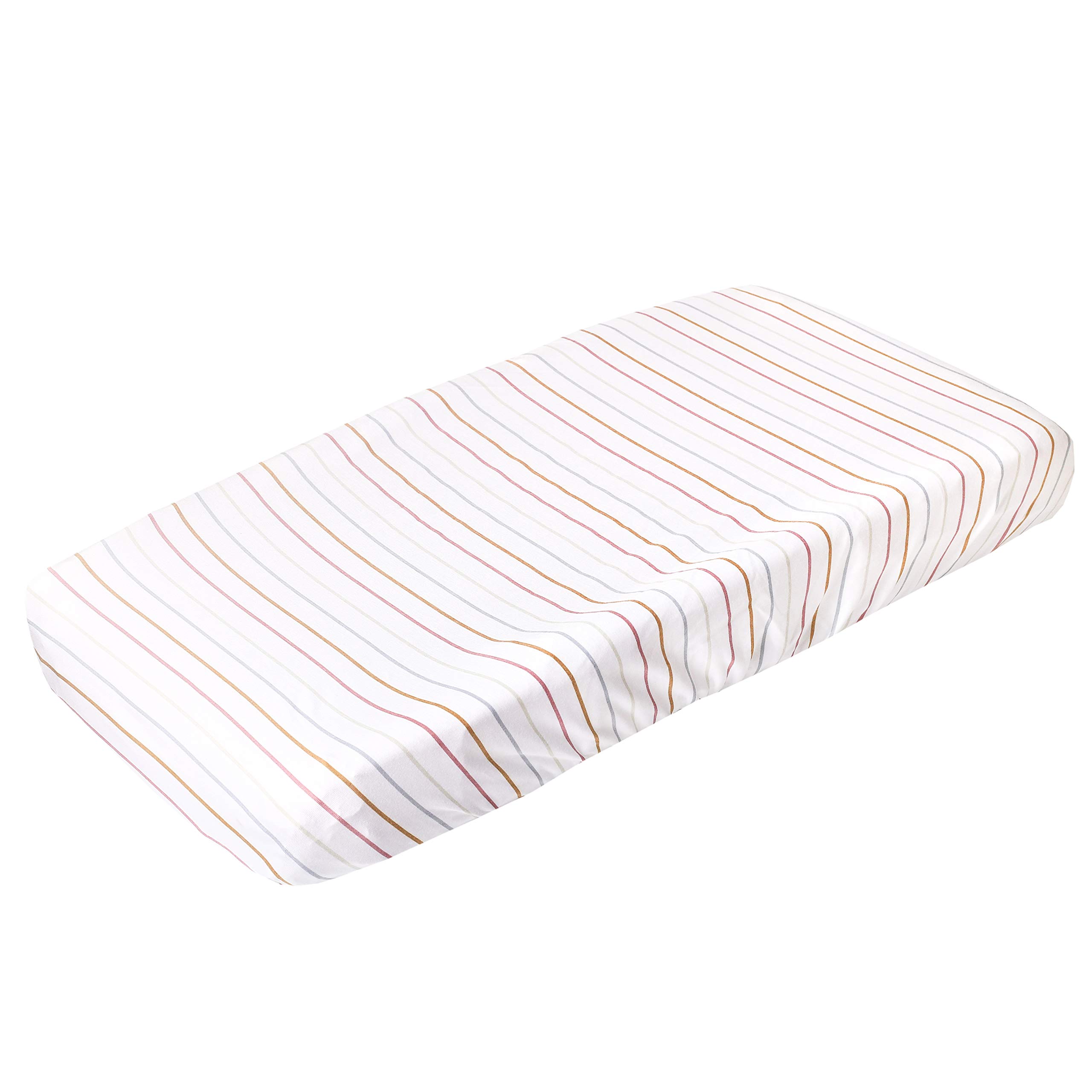 Premium Knit Diaper Changing Pad Cover"Piper" by Copper Pearl