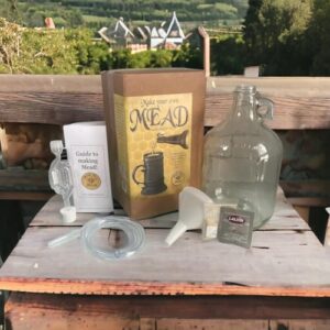 Mead Making Kit by Must Bee- 1 Gallon Reusable Fermentation Kit to Make Honey Wine