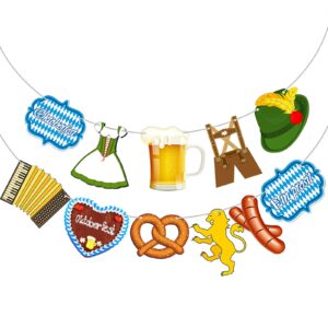 oktoberfest decorations oktoberfest flag banner garland bavarian german party bunting german party backdrop photo booth props for party decorations supplies