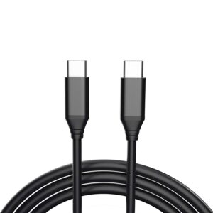 cbus usb c to usb c cable, 100w 15ft type c fast charging cable compatible with macbook pro/air, ipad pro/air, dell xps 13/15/17, lg gram, micrsoft surface, galaxy s23/s22, steam deck, switch, ps5