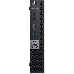 Dell OptiPlex 7060 Micro Form Factor Desktop Computer Intel Core 8th Gen i7-8700T 2.40GHz 6-Core CPU 32GB DDR4-2666MHz Memory 1TB NVMe PCIe SSD Windows 10 Pro