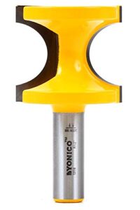 yonico 13118 1-inch bead bullnose router bit 1/2-inch shank