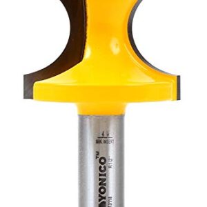 YONICO 13118 1-Inch Bead Bullnose Router Bit 1/2-Inch Shank