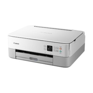 canon pixma ts5320 all in one wireless printer, scanner, copier with airprint, white, works with alexa