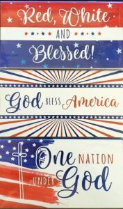 2023-2024 god bless america two year pocket planners - set of 3