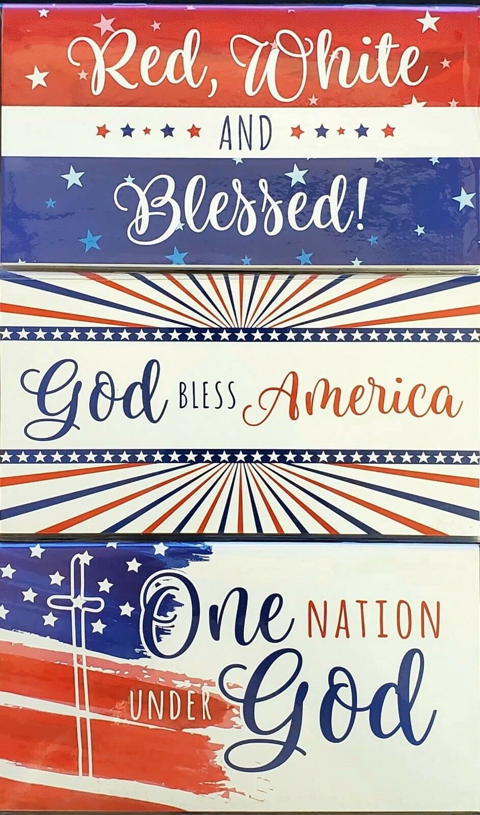 2023-2024 God Bless America Two Year Pocket Planners - Set of 3