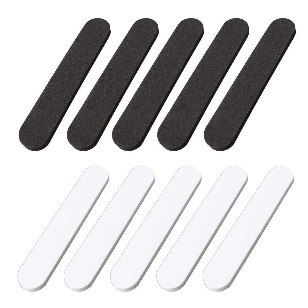 FASHIONROAD 30Pcs Hat Size Reducer, Foam Reducing Tape for Hats Caps Sweatband (Black and White)