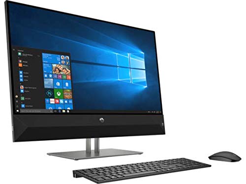 HP Pavilion 27 Touch Desktop 500GB SSD 16GB RAM (Intel Core i7-8700K Processor 3.70GHz Turbo to 4.70GHz, 16 GB RAM, 500 GB SSD, 27-inch FullHD IPS Touchscreen, Win 10 Pro) PC Computer All-in-One