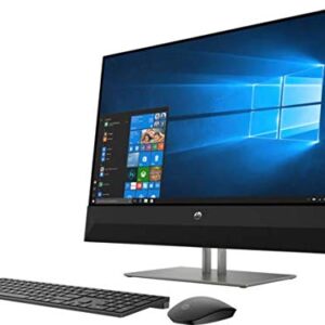 HP Pavilion 27 Touch Desktop 500GB SSD 16GB RAM (Intel Core i7-8700K Processor 3.70GHz Turbo to 4.70GHz, 16 GB RAM, 500 GB SSD, 27-inch FullHD IPS Touchscreen, Win 10 Pro) PC Computer All-in-One