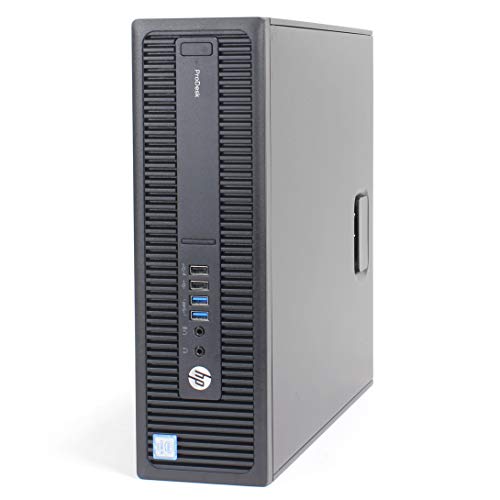 HP ProDesk 600 G2 Desktop, Intel Core i7 6700 3.4Ghz, 16GB DDR4 RAM, 512GB SSD Hard Drive, Windows 10 Pro (Renewed)