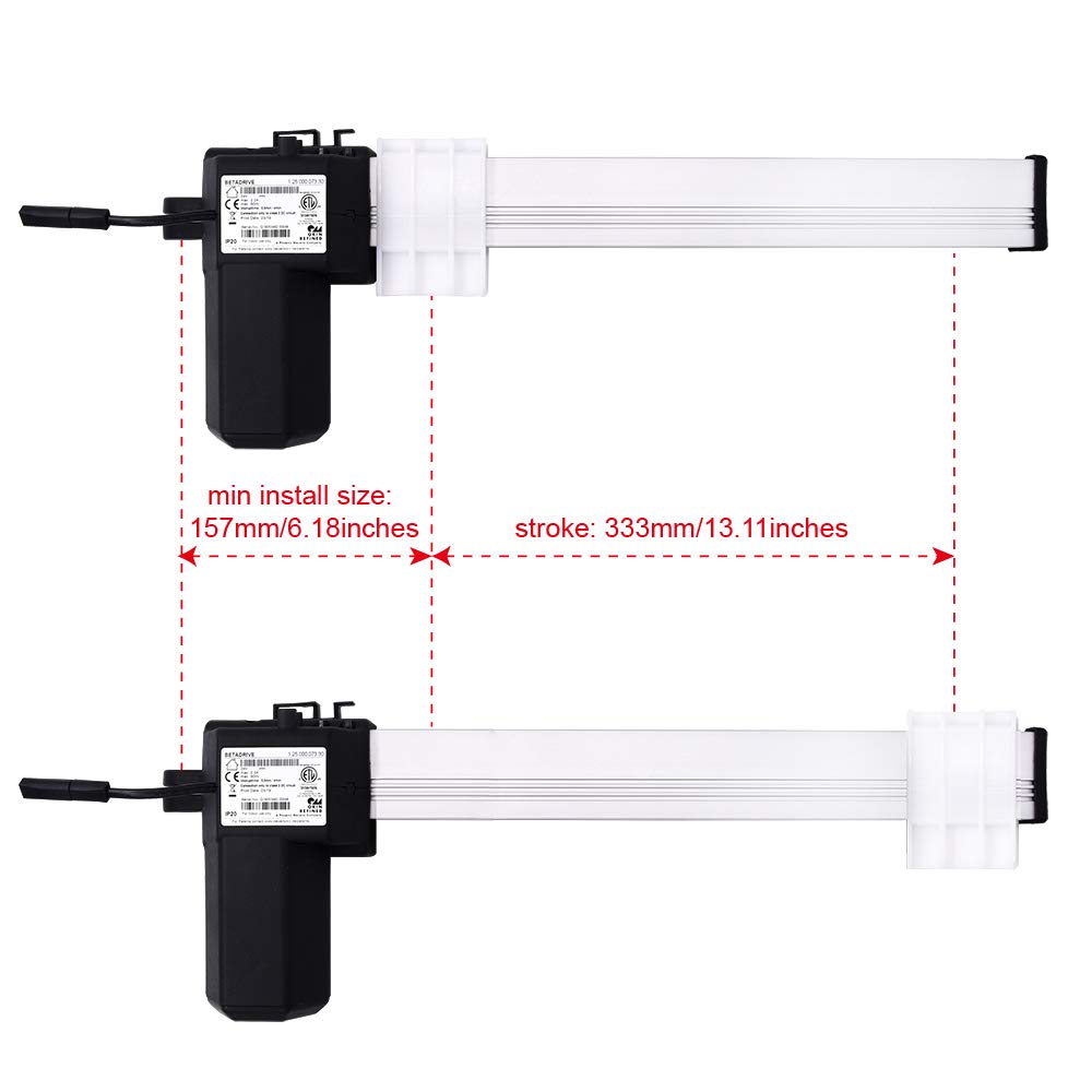 Okin Refined Betadrive Model 1.25.000.073.30 Electric Recliner Actuator Motor Replacement